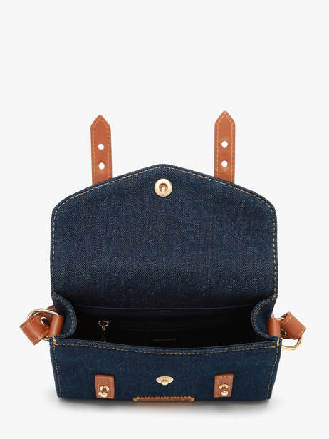 Cross Body Tas Denim Brut Paul marius Blauw denim brut MINIDEB ander zicht 2